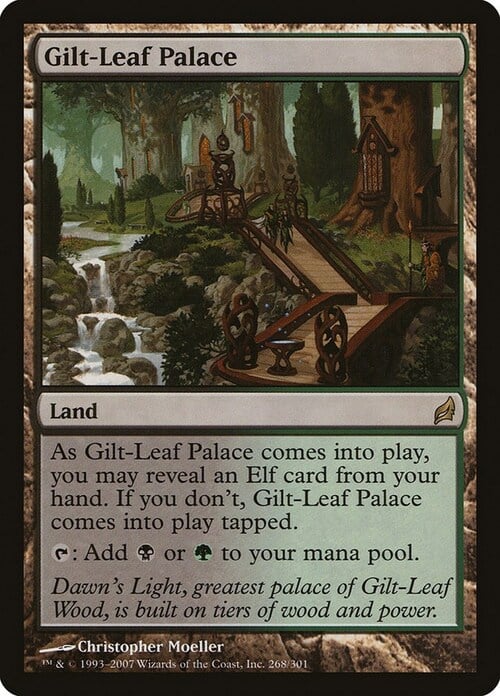 Gilt-Leaf Palace Card Front
