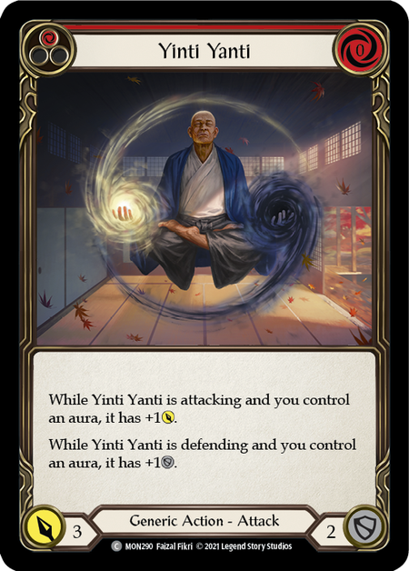 Yinti Yanti - Red Card Front