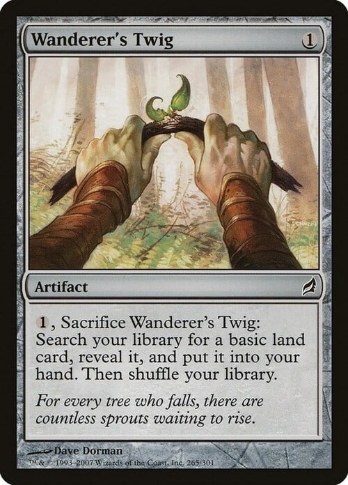 Wanderer's Twig Card Front