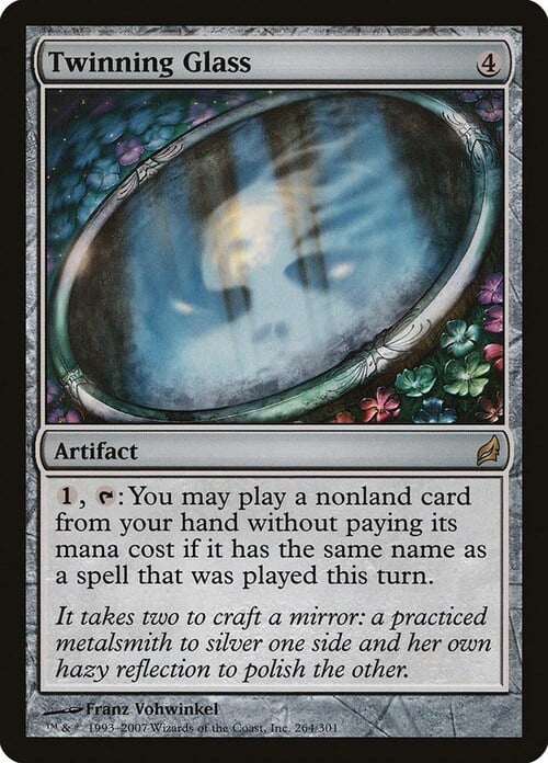 Twinning Glass Card Front