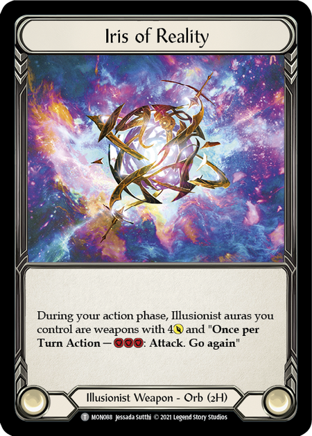 Iris of Reality // Spectral Shield Card Front