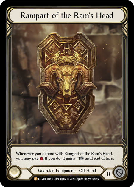 Rampart of the Ram's Head Card Front