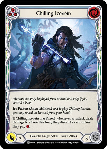 Chilling Icevein (Blue) Card Front
