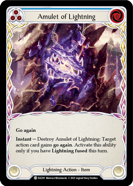Amulet of Lightning Frente