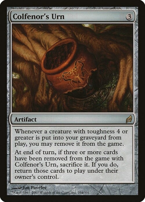 Colfenor's Urn Card Front