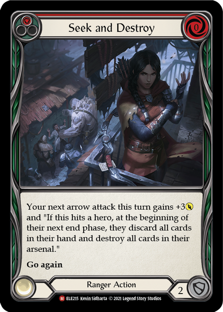 Seek and Destroy Card Front