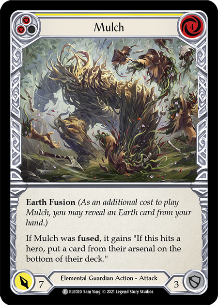 Mulch - Yellow Card Front