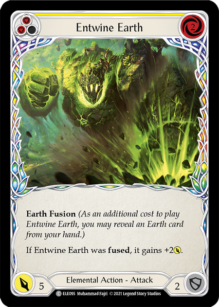 Entwine Earth - Yellow Card Front