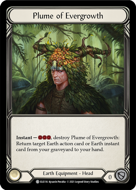 Plume of Evergrowth Card Front
