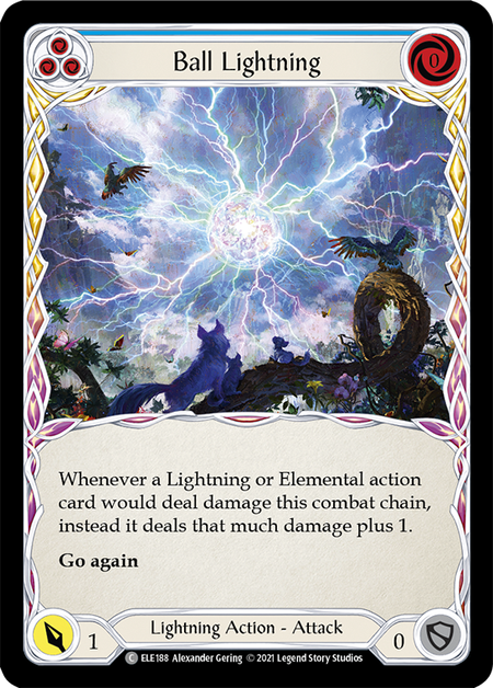 Ball Lightning - Blue Card Front