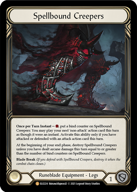 Spellbound Creepers Card Front