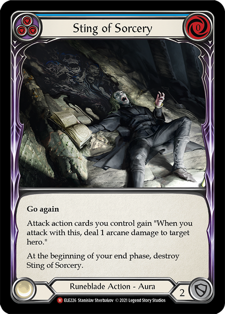 Sting of Sorcery Card Front