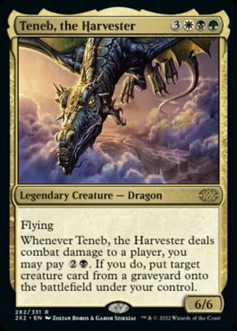 Teneb, the Harvester Card Front