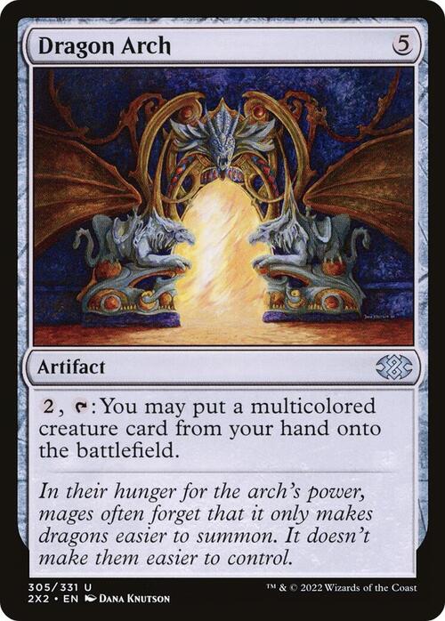 Volta del Drago Card Front