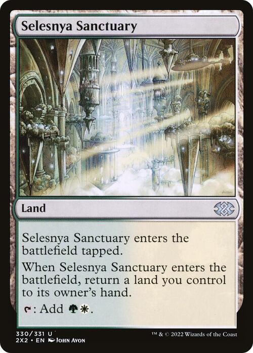 Santuario di Selesnya Card Front