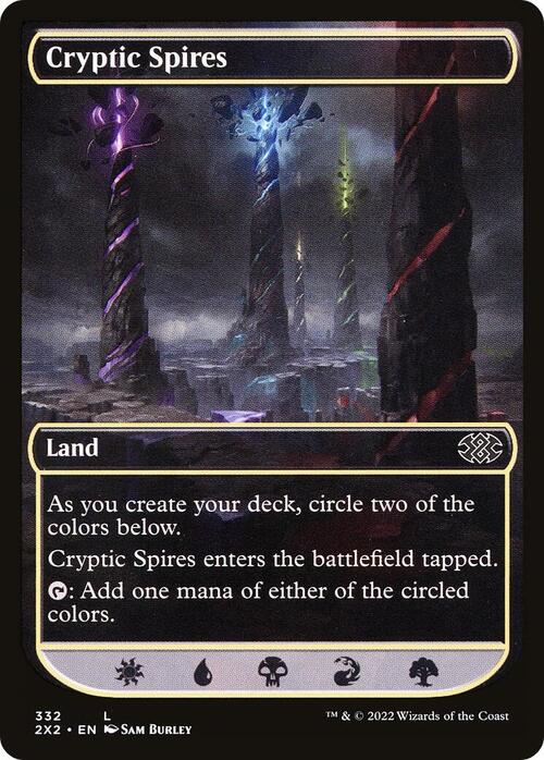 Cryptic Spires Card Front