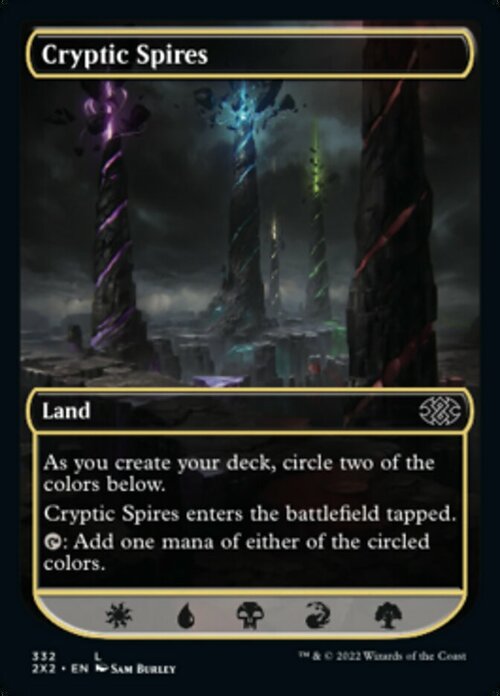 Cryptic Spires Card Front
