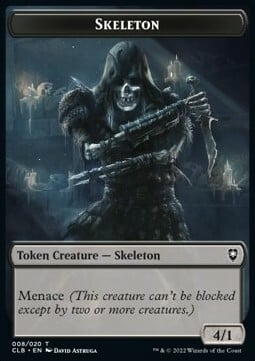 Skeleton Card Front