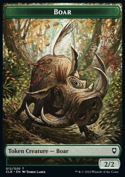 Boar Card Front