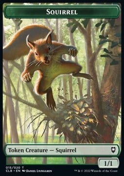 Squirrel Card Front