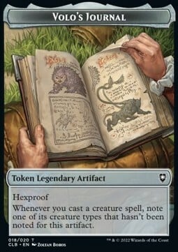 Volo's Journal Card Front