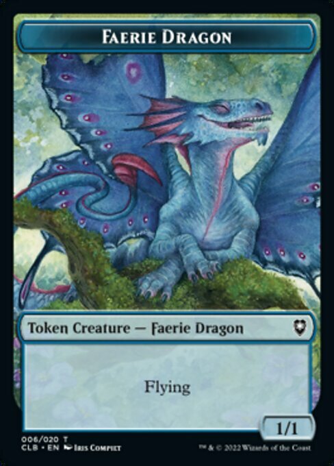 Faerie Dragon // Treasure Card Front