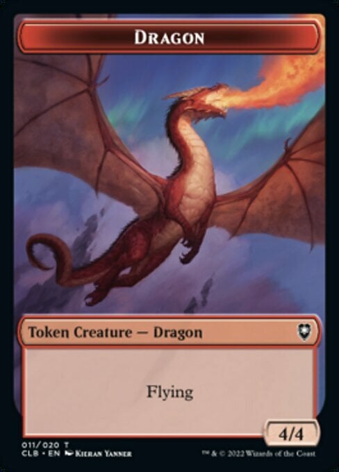 Dragon // Treasure Card Front