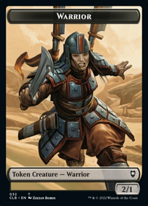 Warrior // Inkling Card Front