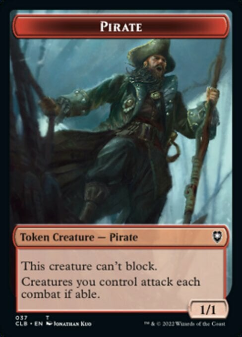 Pirate // Goblin Frente