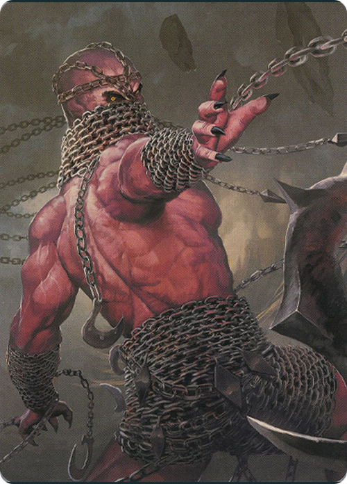 Art Series: Chain Devil Card Front