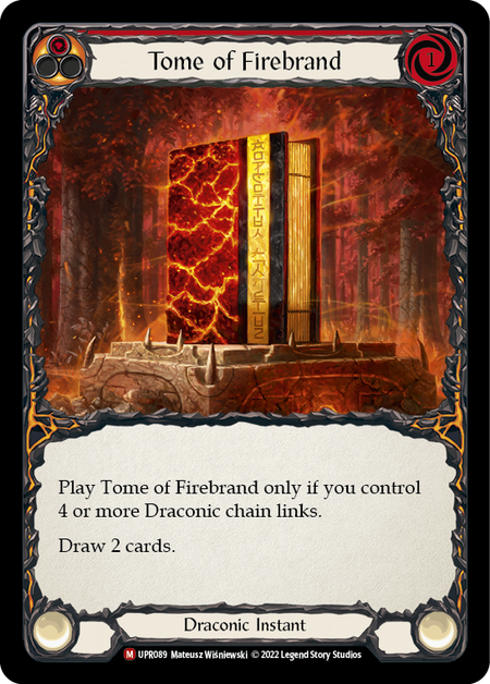 Tome of firebrand Card Front