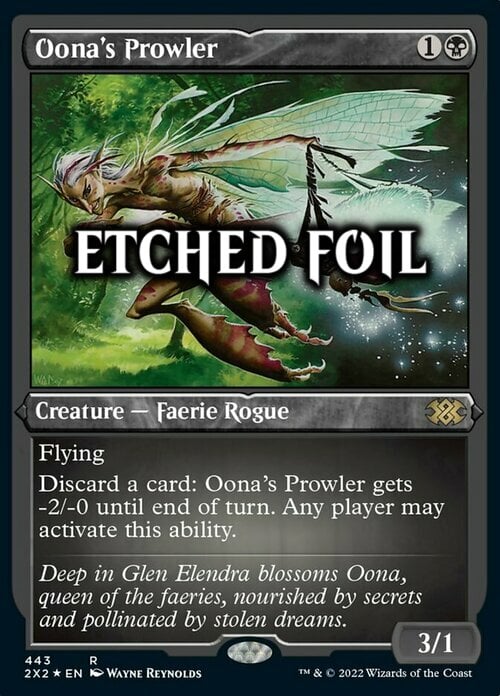 Oona's Prowler Card Front
