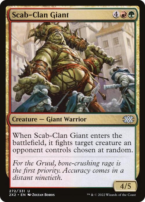 Gigante del Clan Scab Card Front