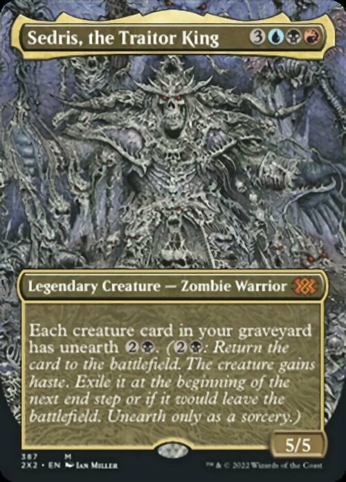 Sedris, the Traitor King Card Front