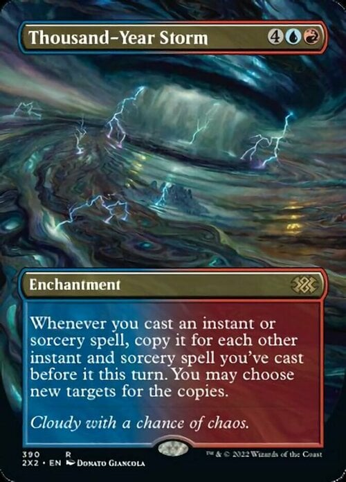 Thousand-Year Storm Card Front