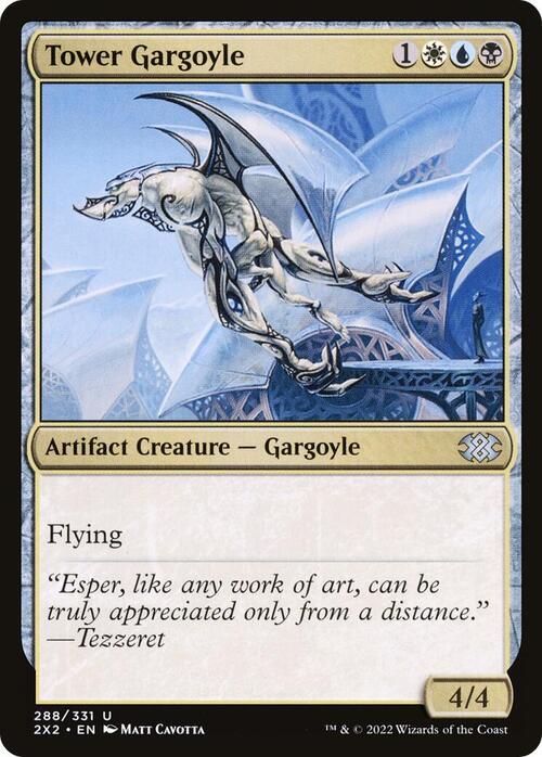 Tower Gargoyle Card Front