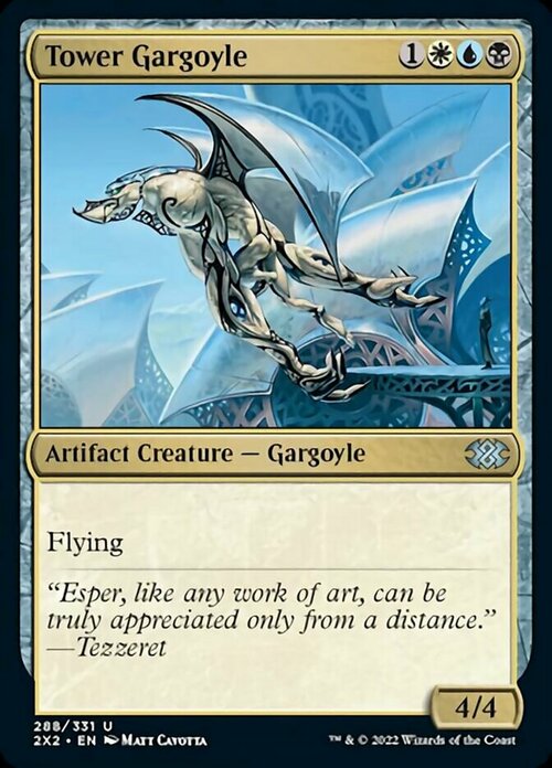 Tower Gargoyle Card Front