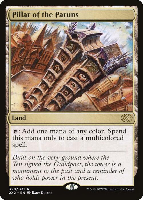 Pilastro dei Paruns Card Front