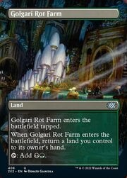 Golgari Rot Farm · Borderless 406