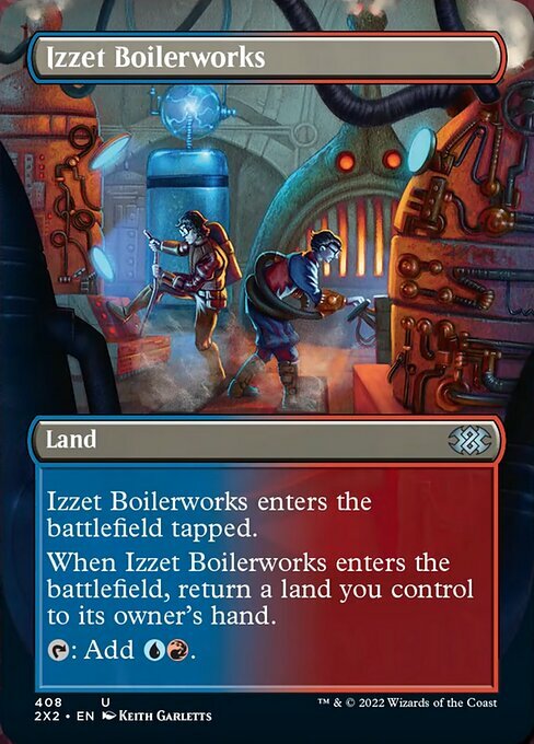 Izzet Boilerworks Card Front