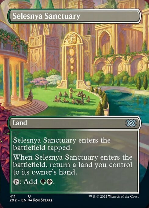 Selesnya Sanctuary Card Front