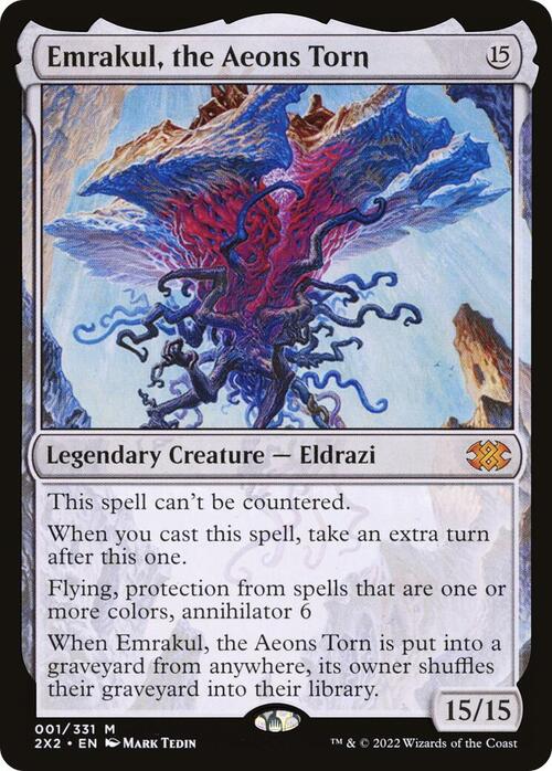 Emrakul, lo Strazio Eterno Card Front