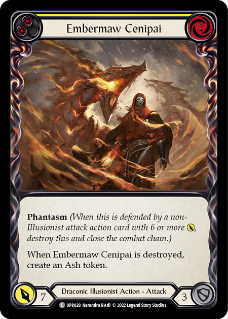 Embermaw Cenipai - Yellow Card Front