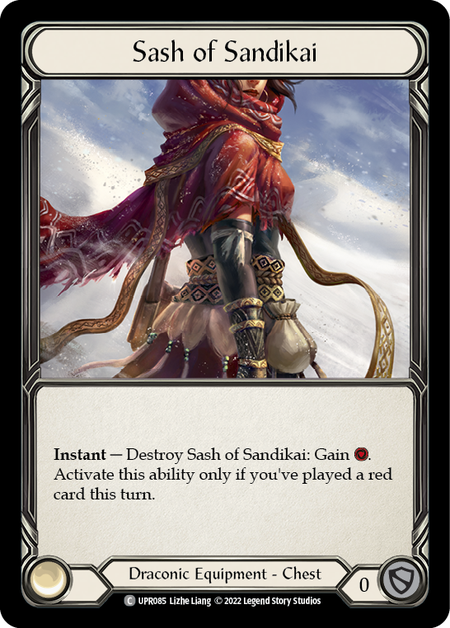 Sash of Sandikai Card Front
