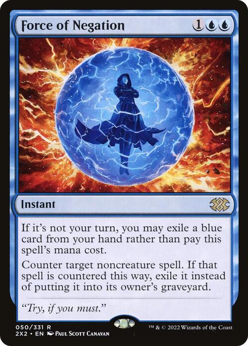 Forza della Negazione Card Front