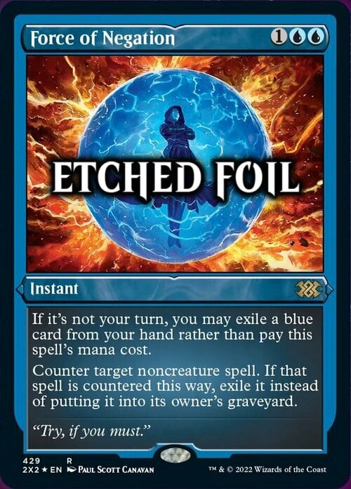 Force of Negation Card Front