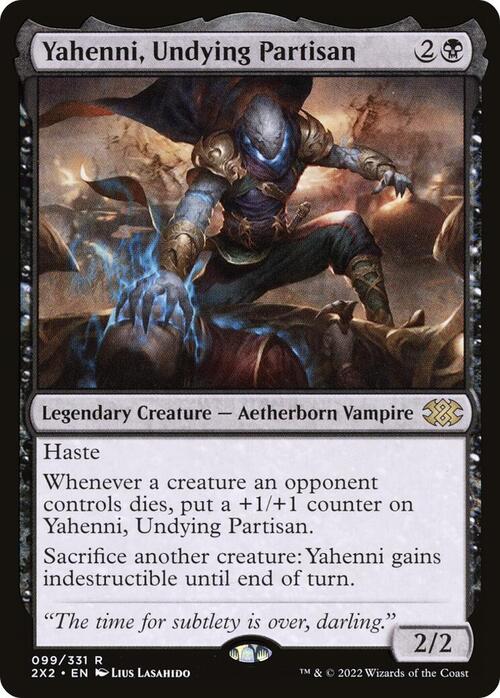 Yahenni, Partigiano Immortale Card Front