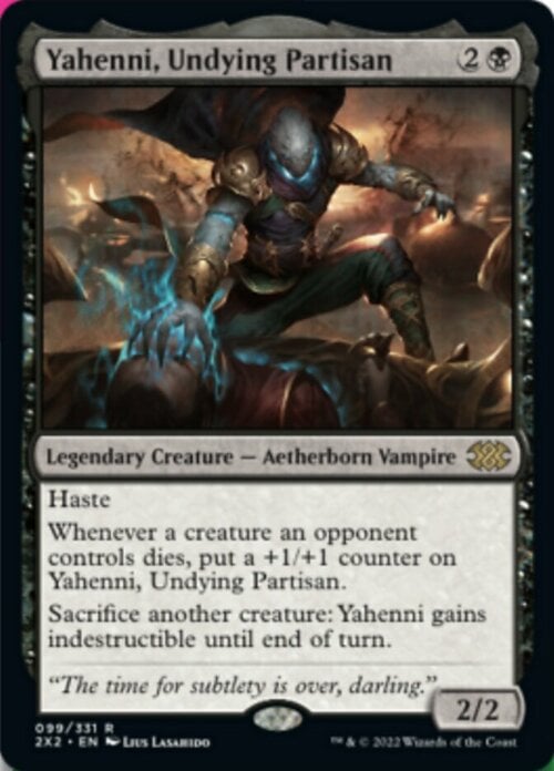 Yahenni, Undying Partisan Card Front