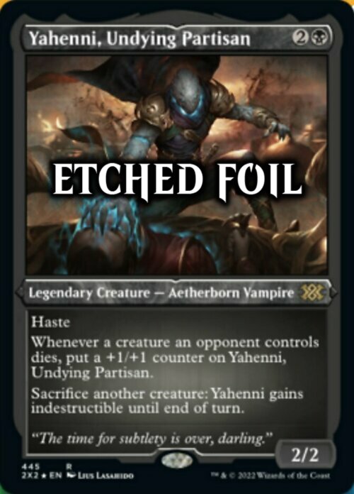 Yahenni, Undying Partisan Card Front