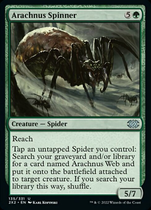 Arachnus Spinner Card Front